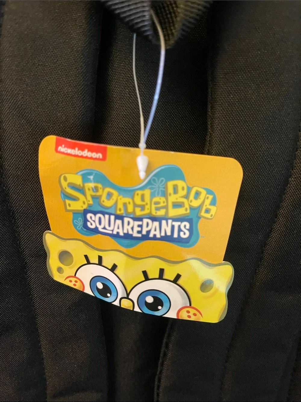 SpongeBob SquarePants Multi-Expression Yellow & Black Backpack